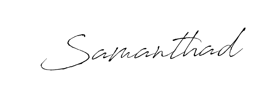 Antro_Vectra is a professional signature style that is perfect for those who want to add a touch of class to their signature. It is also a great choice for those who want to make their signature more unique. Get Samanthad name to fancy signature for free. Samanthad signature style 6 images and pictures png
