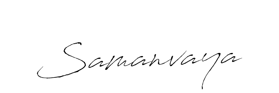 You should practise on your own different ways (Antro_Vectra) to write your name (Samanvaya) in signature. don't let someone else do it for you. Samanvaya signature style 6 images and pictures png