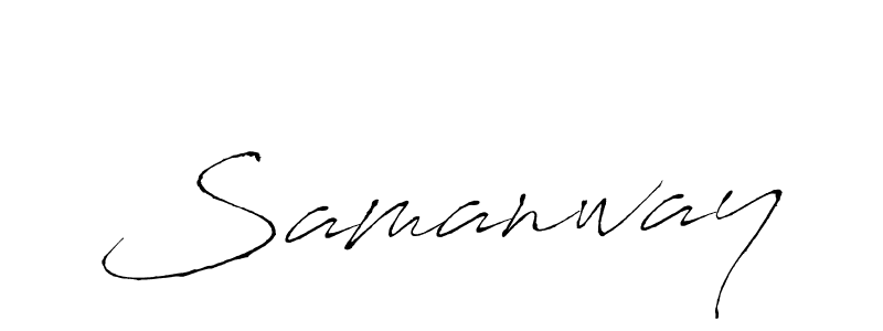 Similarly Antro_Vectra is the best handwritten signature design. Signature creator online .You can use it as an online autograph creator for name Samanway. Samanway signature style 6 images and pictures png