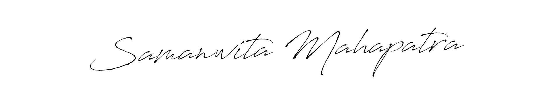 Use a signature maker to create a handwritten signature online. With this signature software, you can design (Antro_Vectra) your own signature for name Samanwita Mahapatra. Samanwita Mahapatra signature style 6 images and pictures png