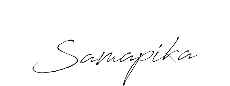 Similarly Antro_Vectra is the best handwritten signature design. Signature creator online .You can use it as an online autograph creator for name Samapika. Samapika signature style 6 images and pictures png