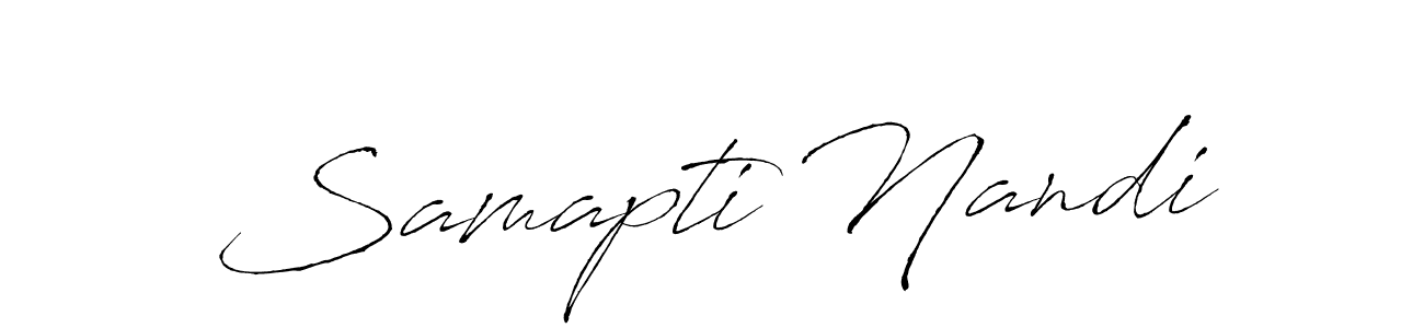 Make a short Samapti Nandi signature style. Manage your documents anywhere anytime using Antro_Vectra. Create and add eSignatures, submit forms, share and send files easily. Samapti Nandi signature style 6 images and pictures png