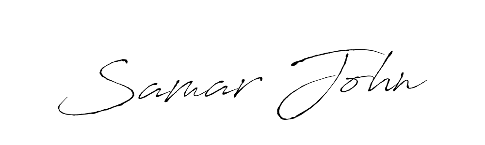 Antro_Vectra is a professional signature style that is perfect for those who want to add a touch of class to their signature. It is also a great choice for those who want to make their signature more unique. Get Samar John name to fancy signature for free. Samar John signature style 6 images and pictures png