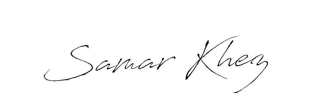 Check out images of Autograph of Samar Khez name. Actor Samar Khez Signature Style. Antro_Vectra is a professional sign style online. Samar Khez signature style 6 images and pictures png