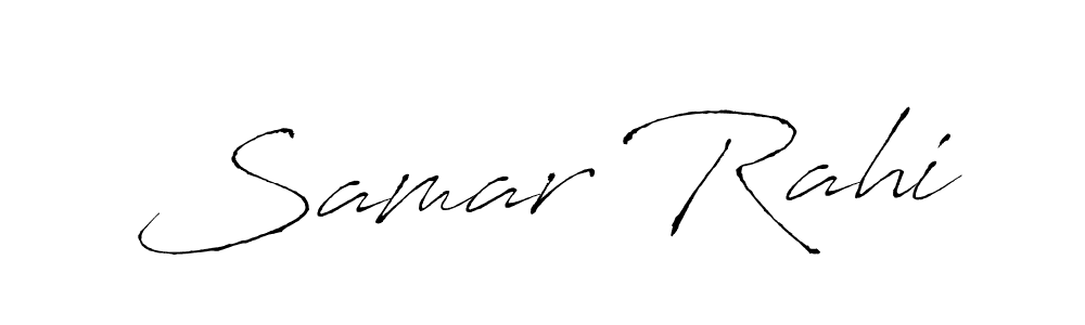It looks lik you need a new signature style for name Samar Rahi. Design unique handwritten (Antro_Vectra) signature with our free signature maker in just a few clicks. Samar Rahi signature style 6 images and pictures png