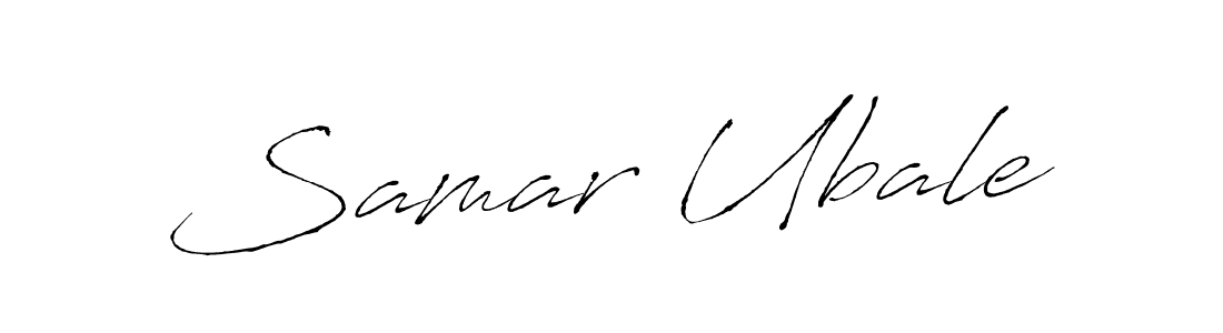 Make a beautiful signature design for name Samar Ubale. Use this online signature maker to create a handwritten signature for free. Samar Ubale signature style 6 images and pictures png