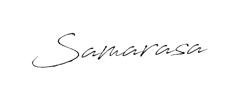 How to make Samarasa signature? Antro_Vectra is a professional autograph style. Create handwritten signature for Samarasa name. Samarasa signature style 6 images and pictures png