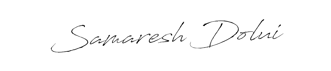 It looks lik you need a new signature style for name Samaresh Dolui. Design unique handwritten (Antro_Vectra) signature with our free signature maker in just a few clicks. Samaresh Dolui signature style 6 images and pictures png