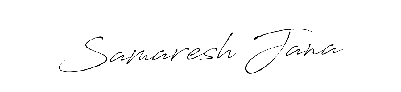 Make a beautiful signature design for name Samaresh Jana. Use this online signature maker to create a handwritten signature for free. Samaresh Jana signature style 6 images and pictures png