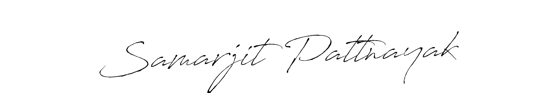 How to make Samarjit Pattnayak signature? Antro_Vectra is a professional autograph style. Create handwritten signature for Samarjit Pattnayak name. Samarjit Pattnayak signature style 6 images and pictures png