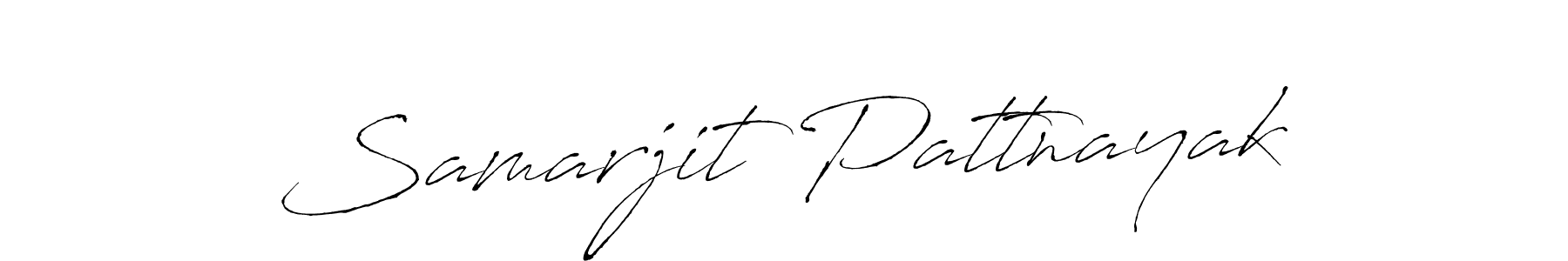 How to make Samarjit Pattnayak signature? Antro_Vectra is a professional autograph style. Create handwritten signature for Samarjit Pattnayak name. Samarjit Pattnayak signature style 6 images and pictures png