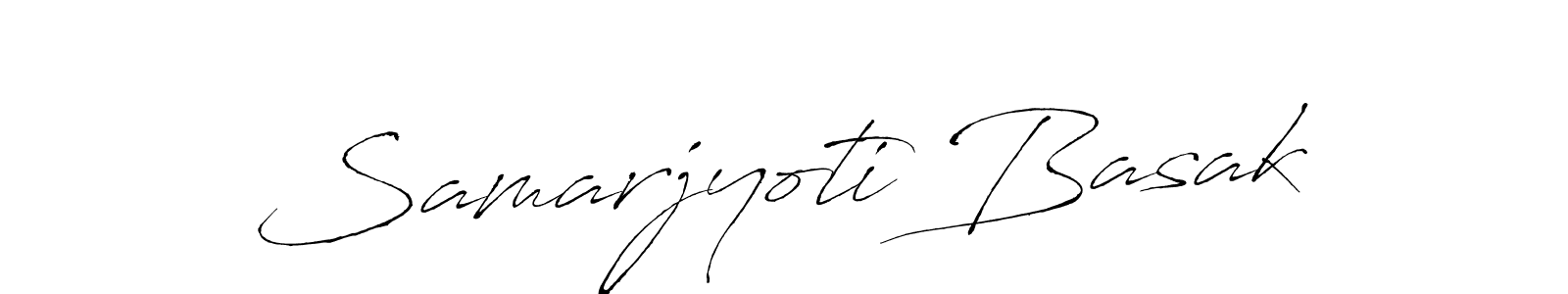 This is the best signature style for the Samarjyoti Basak name. Also you like these signature font (Antro_Vectra). Mix name signature. Samarjyoti Basak signature style 6 images and pictures png