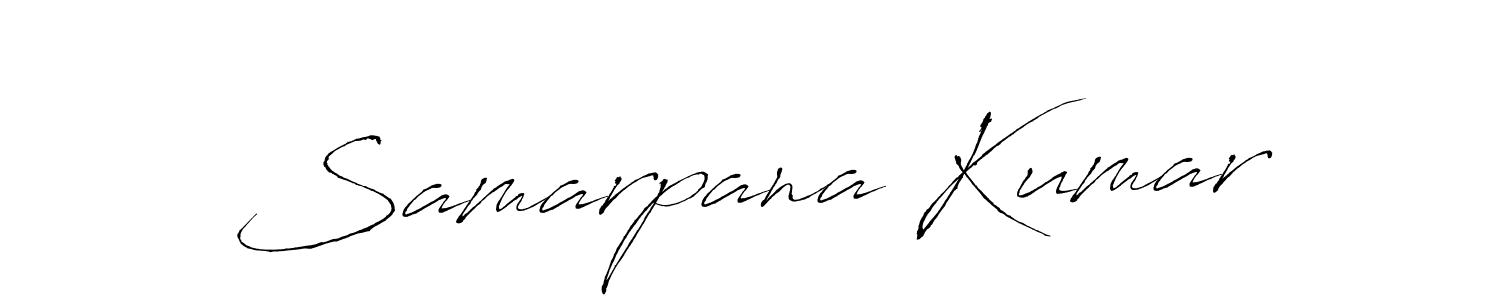 Similarly Antro_Vectra is the best handwritten signature design. Signature creator online .You can use it as an online autograph creator for name Samarpana Kumar. Samarpana Kumar signature style 6 images and pictures png