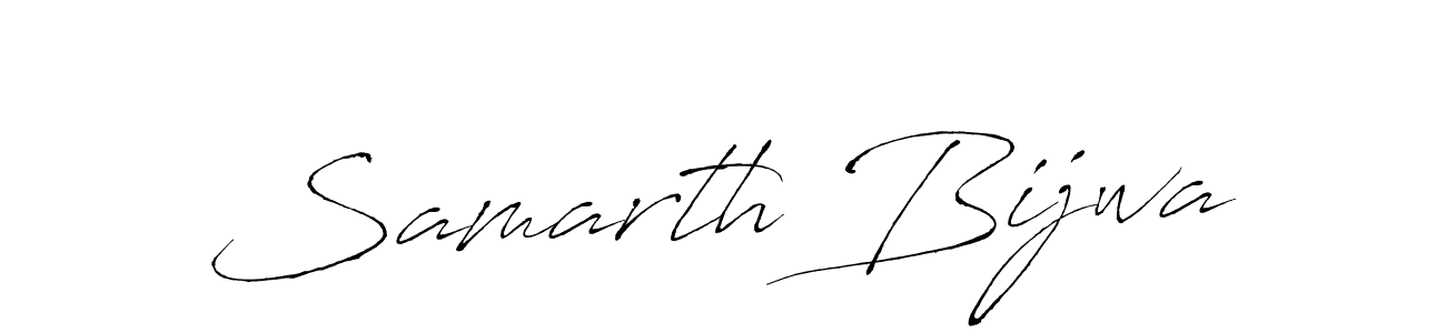 You should practise on your own different ways (Antro_Vectra) to write your name (Samarth Bijwa) in signature. don't let someone else do it for you. Samarth Bijwa signature style 6 images and pictures png