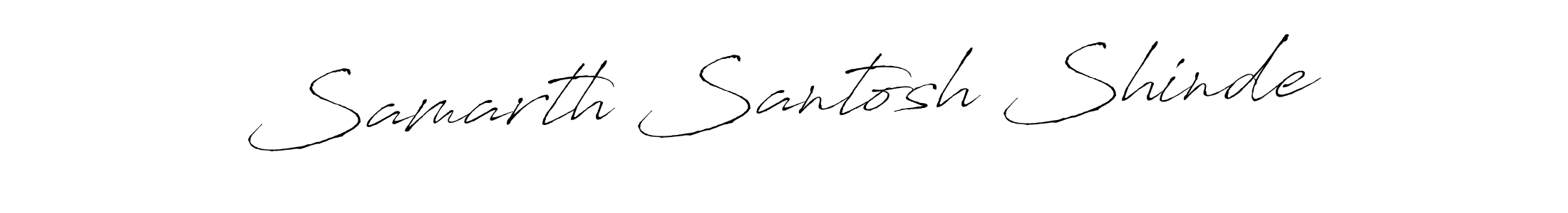 Use a signature maker to create a handwritten signature online. With this signature software, you can design (Antro_Vectra) your own signature for name Samarth Santosh Shinde. Samarth Santosh Shinde signature style 6 images and pictures png