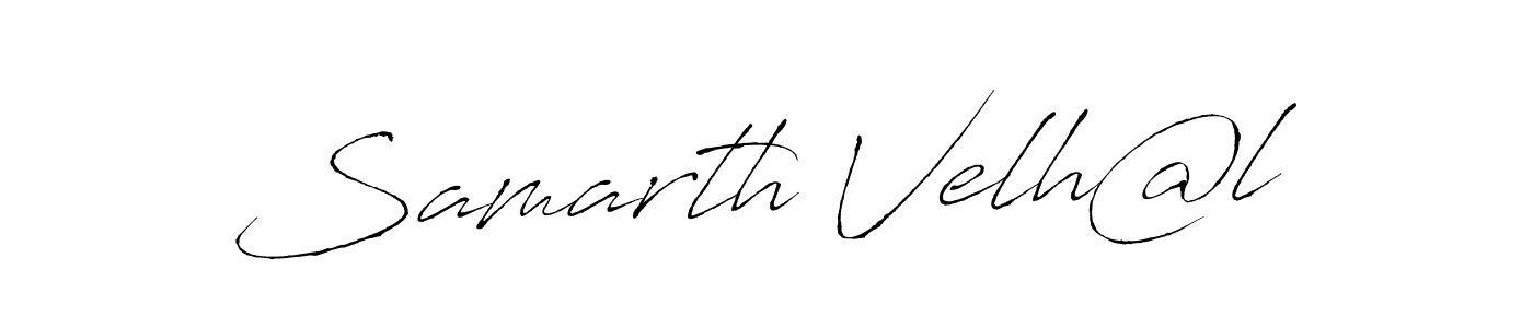 It looks lik you need a new signature style for name Samarth Velh@l. Design unique handwritten (Antro_Vectra) signature with our free signature maker in just a few clicks. Samarth Velh@l signature style 6 images and pictures png
