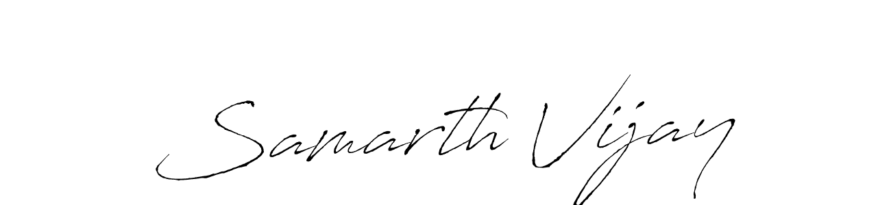 Similarly Antro_Vectra is the best handwritten signature design. Signature creator online .You can use it as an online autograph creator for name Samarth Vijay. Samarth Vijay signature style 6 images and pictures png