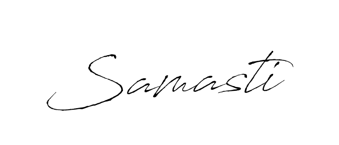 How to make Samasti name signature. Use Antro_Vectra style for creating short signs online. This is the latest handwritten sign. Samasti signature style 6 images and pictures png