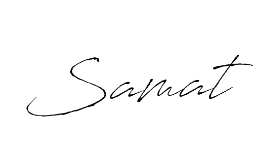 Make a beautiful signature design for name Samat. Use this online signature maker to create a handwritten signature for free. Samat signature style 6 images and pictures png