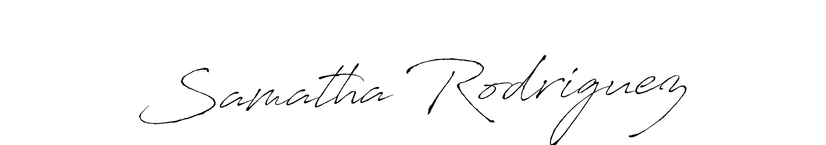 Make a beautiful signature design for name Samatha Rodriguez. Use this online signature maker to create a handwritten signature for free. Samatha Rodriguez signature style 6 images and pictures png