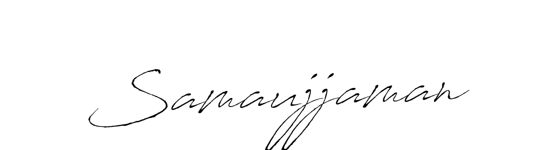 How to make Samaujjaman signature? Antro_Vectra is a professional autograph style. Create handwritten signature for Samaujjaman name. Samaujjaman signature style 6 images and pictures png