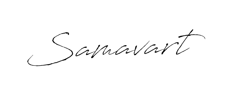 Design your own signature with our free online signature maker. With this signature software, you can create a handwritten (Antro_Vectra) signature for name Samavart. Samavart signature style 6 images and pictures png