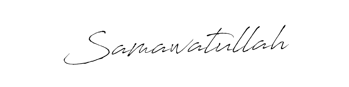 How to make Samawatullah signature? Antro_Vectra is a professional autograph style. Create handwritten signature for Samawatullah name. Samawatullah signature style 6 images and pictures png