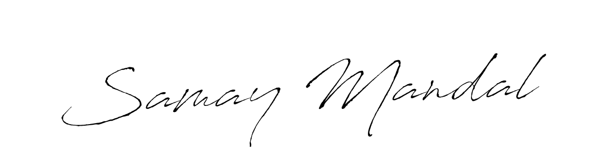 It looks lik you need a new signature style for name Samay Mandal. Design unique handwritten (Antro_Vectra) signature with our free signature maker in just a few clicks. Samay Mandal signature style 6 images and pictures png