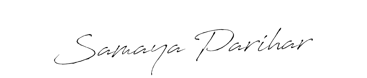 You can use this online signature creator to create a handwritten signature for the name Samaya Parihar. This is the best online autograph maker. Samaya Parihar signature style 6 images and pictures png