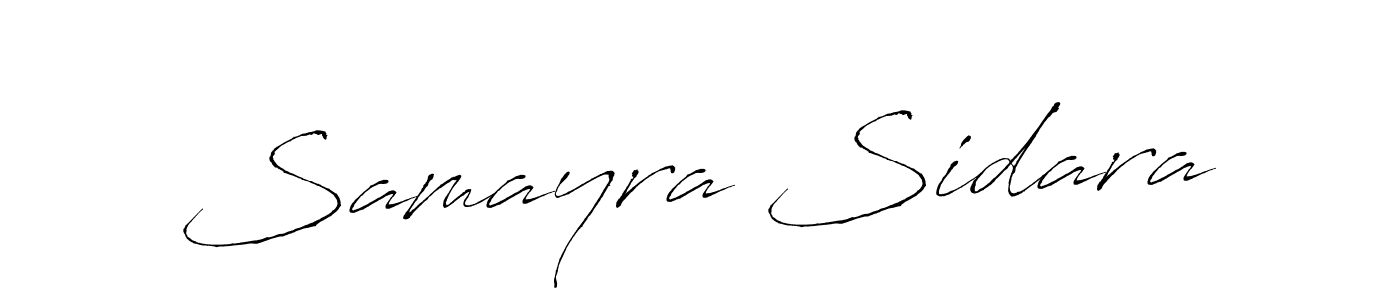 Make a beautiful signature design for name Samayra Sidara. Use this online signature maker to create a handwritten signature for free. Samayra Sidara signature style 6 images and pictures png