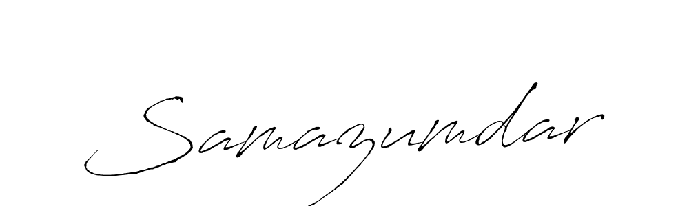 Make a beautiful signature design for name Samazumdar. With this signature (Antro_Vectra) style, you can create a handwritten signature for free. Samazumdar signature style 6 images and pictures png