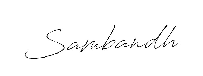Similarly Antro_Vectra is the best handwritten signature design. Signature creator online .You can use it as an online autograph creator for name Sambandh. Sambandh signature style 6 images and pictures png