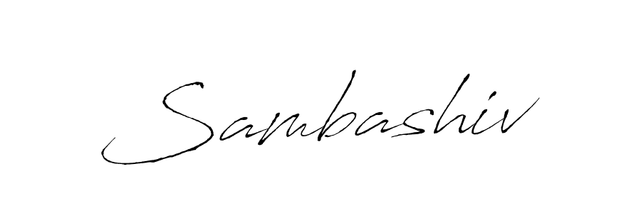 How to make Sambashiv name signature. Use Antro_Vectra style for creating short signs online. This is the latest handwritten sign. Sambashiv signature style 6 images and pictures png