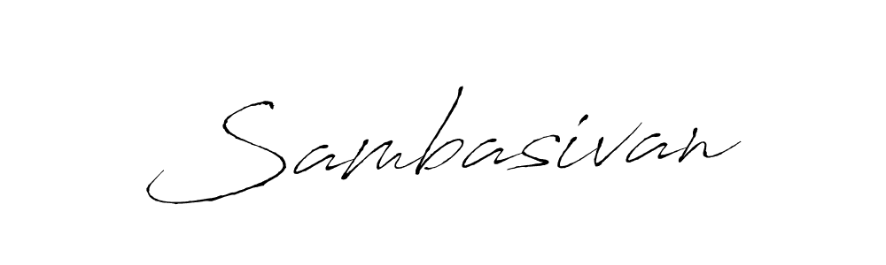 Sambasivan stylish signature style. Best Handwritten Sign (Antro_Vectra) for my name. Handwritten Signature Collection Ideas for my name Sambasivan. Sambasivan signature style 6 images and pictures png