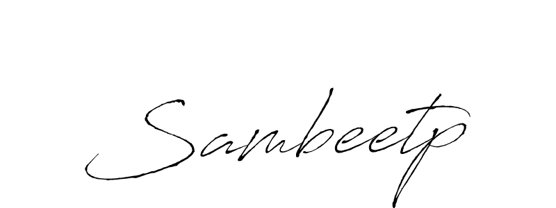 Use a signature maker to create a handwritten signature online. With this signature software, you can design (Antro_Vectra) your own signature for name Sambeetp. Sambeetp signature style 6 images and pictures png