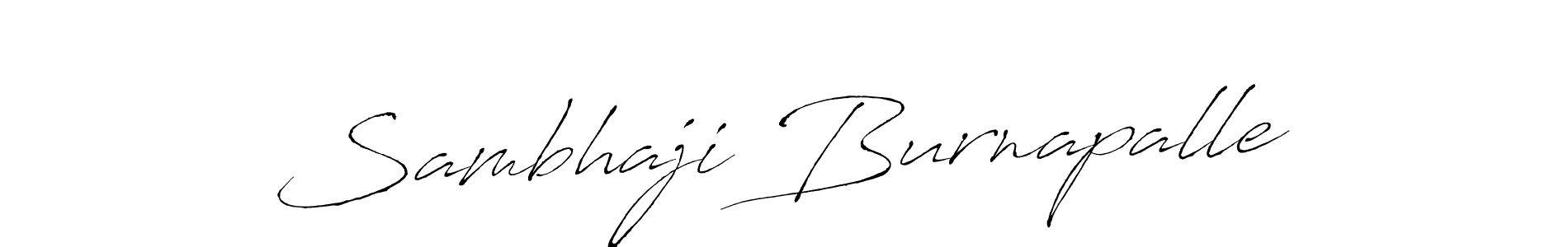 Make a beautiful signature design for name Sambhaji Burnapalle. Use this online signature maker to create a handwritten signature for free. Sambhaji Burnapalle signature style 6 images and pictures png