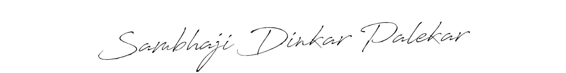 How to make Sambhaji Dinkar Palekar signature? Antro_Vectra is a professional autograph style. Create handwritten signature for Sambhaji Dinkar Palekar name. Sambhaji Dinkar Palekar signature style 6 images and pictures png
