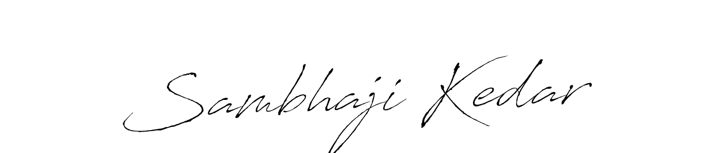Use a signature maker to create a handwritten signature online. With this signature software, you can design (Antro_Vectra) your own signature for name Sambhaji Kedar. Sambhaji Kedar signature style 6 images and pictures png