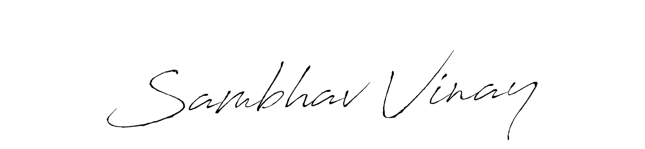 You can use this online signature creator to create a handwritten signature for the name Sambhav Vinay. This is the best online autograph maker. Sambhav Vinay signature style 6 images and pictures png