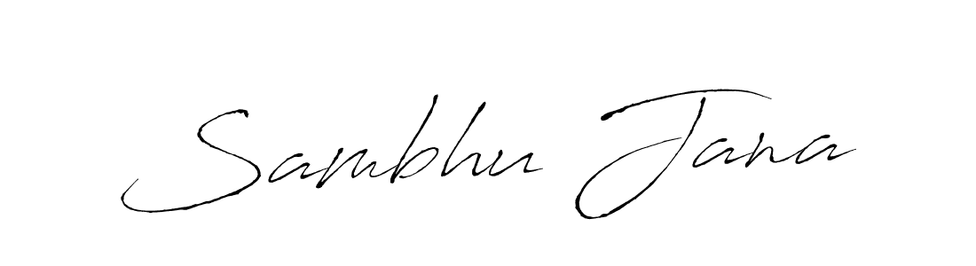 It looks lik you need a new signature style for name Sambhu Jana. Design unique handwritten (Antro_Vectra) signature with our free signature maker in just a few clicks. Sambhu Jana signature style 6 images and pictures png