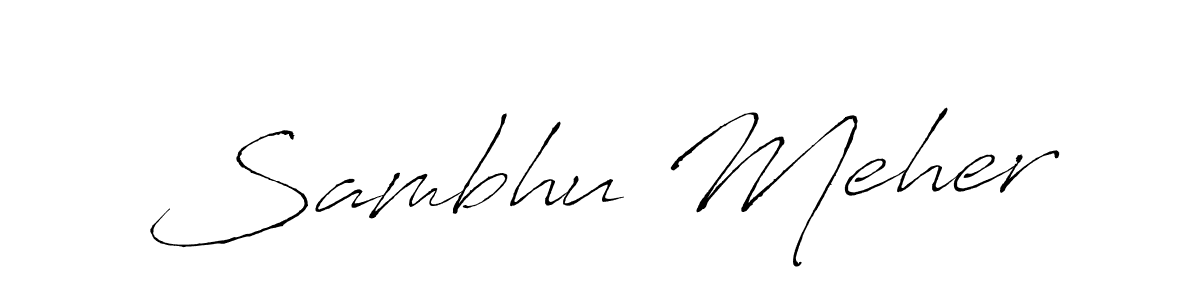 Here are the top 10 professional signature styles for the name Sambhu Meher. These are the best autograph styles you can use for your name. Sambhu Meher signature style 6 images and pictures png