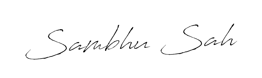 You should practise on your own different ways (Antro_Vectra) to write your name (Sambhu Sah) in signature. don't let someone else do it for you. Sambhu Sah signature style 6 images and pictures png