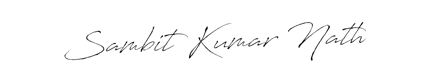 This is the best signature style for the Sambit Kumar Nath name. Also you like these signature font (Antro_Vectra). Mix name signature. Sambit Kumar Nath signature style 6 images and pictures png
