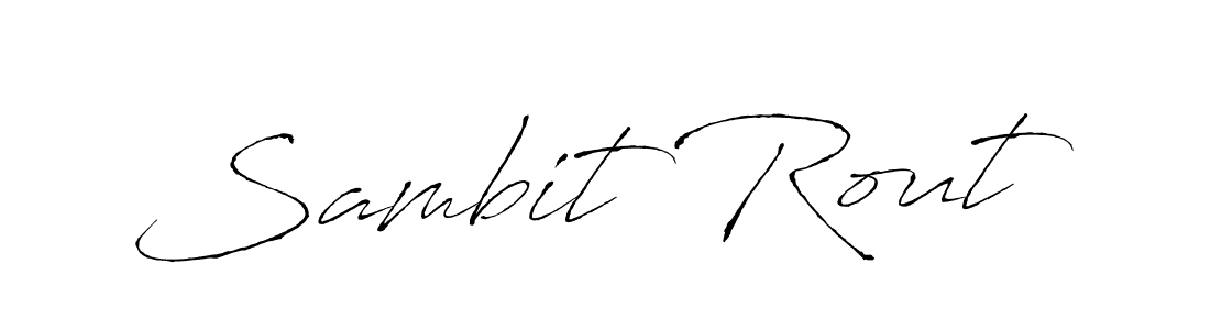 You should practise on your own different ways (Antro_Vectra) to write your name (Sambit Rout) in signature. don't let someone else do it for you. Sambit Rout signature style 6 images and pictures png