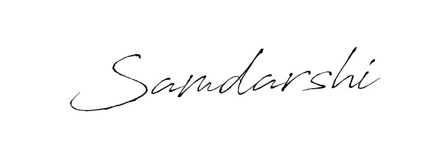 Make a beautiful signature design for name Samdarshi. With this signature (Antro_Vectra) style, you can create a handwritten signature for free. Samdarshi signature style 6 images and pictures png