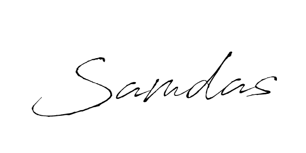 Antro_Vectra is a professional signature style that is perfect for those who want to add a touch of class to their signature. It is also a great choice for those who want to make their signature more unique. Get Samdas name to fancy signature for free. Samdas signature style 6 images and pictures png