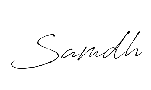 Similarly Antro_Vectra is the best handwritten signature design. Signature creator online .You can use it as an online autograph creator for name Samdh. Samdh signature style 6 images and pictures png