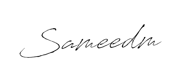 Sameedm stylish signature style. Best Handwritten Sign (Antro_Vectra) for my name. Handwritten Signature Collection Ideas for my name Sameedm. Sameedm signature style 6 images and pictures png