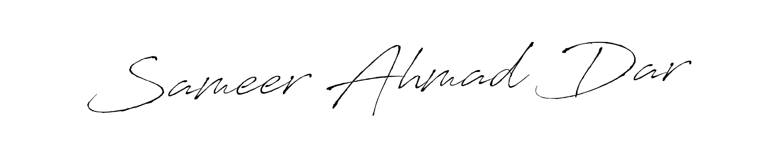 Similarly Antro_Vectra is the best handwritten signature design. Signature creator online .You can use it as an online autograph creator for name Sameer Ahmad Dar. Sameer Ahmad Dar signature style 6 images and pictures png