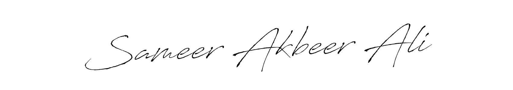 Similarly Antro_Vectra is the best handwritten signature design. Signature creator online .You can use it as an online autograph creator for name Sameer Akbeer Ali. Sameer Akbeer Ali signature style 6 images and pictures png